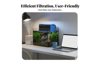 Aquatic Aquarium Trickle Filter Stackable Design Aquarium Top Filter Box