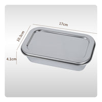 Lidded Food Sample Box Reusable Square Lidded Container Easy to Clean