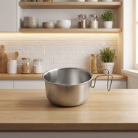 Kitchen Sink Drain Basket Hanging Drainer, Stainless Steel Colander for Vegetables Fruits, Modern Minimalist Space Saving Vegetable Fruit Basket