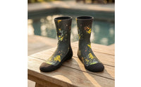 sponge rubber Dive Socks Anti-Slip Diving Footwear-Resistant Wet Suit Booties for Swimmers, Snorkeling