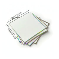 5 Pieces Watercolor Paper with Shimmery Edge Cotton Watercolor Board Textured Heavyweight for Artists, Painting, Sketching