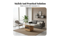 Multi-Functional elevatingTop Expanding Coffee Table Height-Adjustable Living Room Furniture Space-Saving Expandable surface for Apartment Residents, Homeowners, Remote Workers, Small Apartments, Dining Area, Home Office