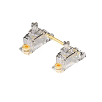 Mechanical Keyboard Stabilizer Kit No Tuning Required PCB Mount Stabilizer Gold Wires for DIY Builders