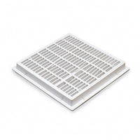Open-Grid Pool Floor Drain Cover Rigid Square Main Drainer Long-Lasting for Spa