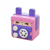 Cartoon Password Teaches Saving Password Money Box Great Savings Tokens and Bill Bank for Preschoolers