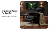 Futuristic Design Gaming Cockpit Multi-Functional weightless recline Reclining Workstation Fully Adjustable Computer Furniture premium Seat for E-Sports participants, technical aficionados, Home Office Workers, Game Room, Internet Cafe, Simulation Setups
