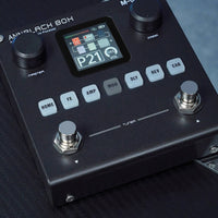 Stompbox Type Guitar Multi Effects Pedal LCD Screen Multi Effects Pedal Tuner Built in Guitar Amp Simulator for Practice, Studio, Stage