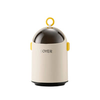 Trash Can with Sliding Lid Modern Wastebasket Easy to Clean for Bedroom