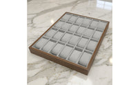 Watch Display Box Lumber Watch Storage Slender Container-Profile for Tabletop, Dresser