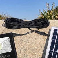 Extension Lead for Solar Lights and Fairy Lights, 5 Meter Waterproof Cable with Copper Wire, Power Extension for Garden, Long Extension Cord