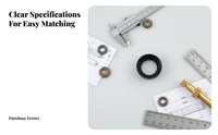 Universal Application Bearing rubber sleeve Wear-Resistant Power Tool Part tight-fit High-Quality for DIY hobbyists, Repair specialists, maintenance professionals, Maintenance Work, Garage