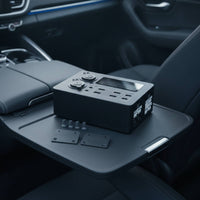 QC 3.0 12V Power Box with LCD Display Multifunctional Power Distribution Box with LED Display Compact Fast Charging for Campers, DIYers, Camping, Vans, Boats, Cars