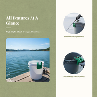 Fishing Rod Holder, Double Extension, Easy Use, Outdoor
