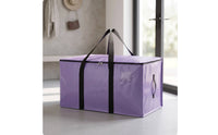 Foldable Storage Bag Large-Capacity Zippered Storage Bag Heavy-Duty for Students