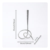 Spiral Candlestick Reflective Home Decor Smooth House Decoration
