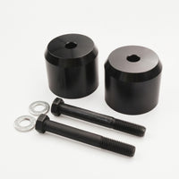 Larger Tires Front Leveling Lift Kit Aluminum Alloy Front Leveling Kit Extra Ground Clearance Bolt-on for Truck Owners, Chassis Upgrade, Garage Projects