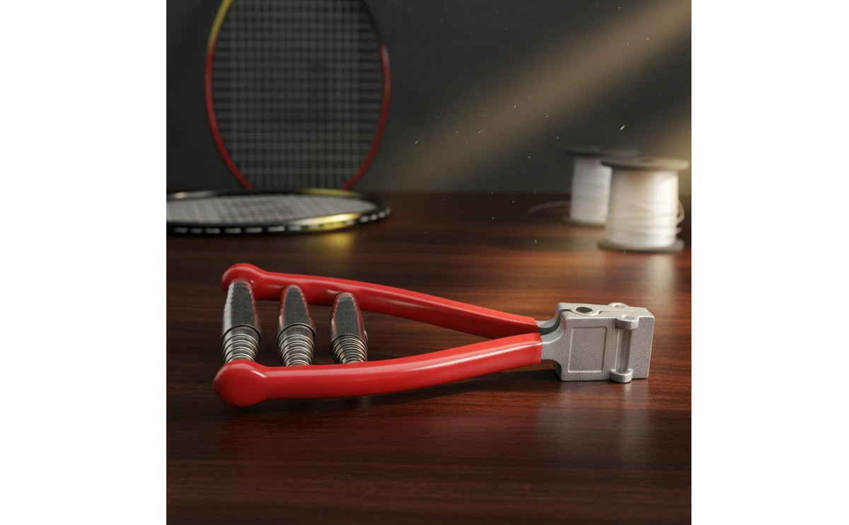 Badminton Racket Stringing Tool Wide Wide-Head Construction Badminton Tennis Stringing Clamp Lightweight Aluminum Racket Starting Clamp