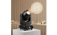 GOBO Effects 200W Beam Moving Light Multiple Built-in Patterns LED Beam Moving Head DMX512 Control Pattern Effect Light Wide Rotation Range for DJs, Event Planners, Live Performance, Bar, Wedding, DJ Booth
