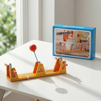 Two-Player Tabletop Basketball Game Interactive Basketball Toy Desktop Competitive for Children, Families, Parties, Classrooms