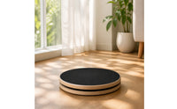 Core Strengthening Balance Board Compact Wooden Balance Board Splinter without Splinters Fitness Equipment Dynamic for Athletes