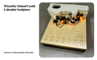 Dimensional Art Notepad Non-Sticky Notes 3D Castle Art Notepad Creative Gift Tear-off Architectural Memo Pad for Lovers, Collectors, Decoration