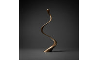 Spiral Candle Holder Minimalist Abstract Candle Stand Sculptural Home Decoration