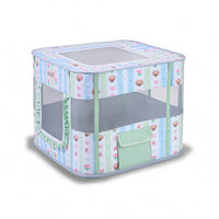 Cat Birthing Box Breathable Cat Whelping Box Pet Tent with Mesh Zippered Enclosure Portable for Breeders, Maternity, Recovery