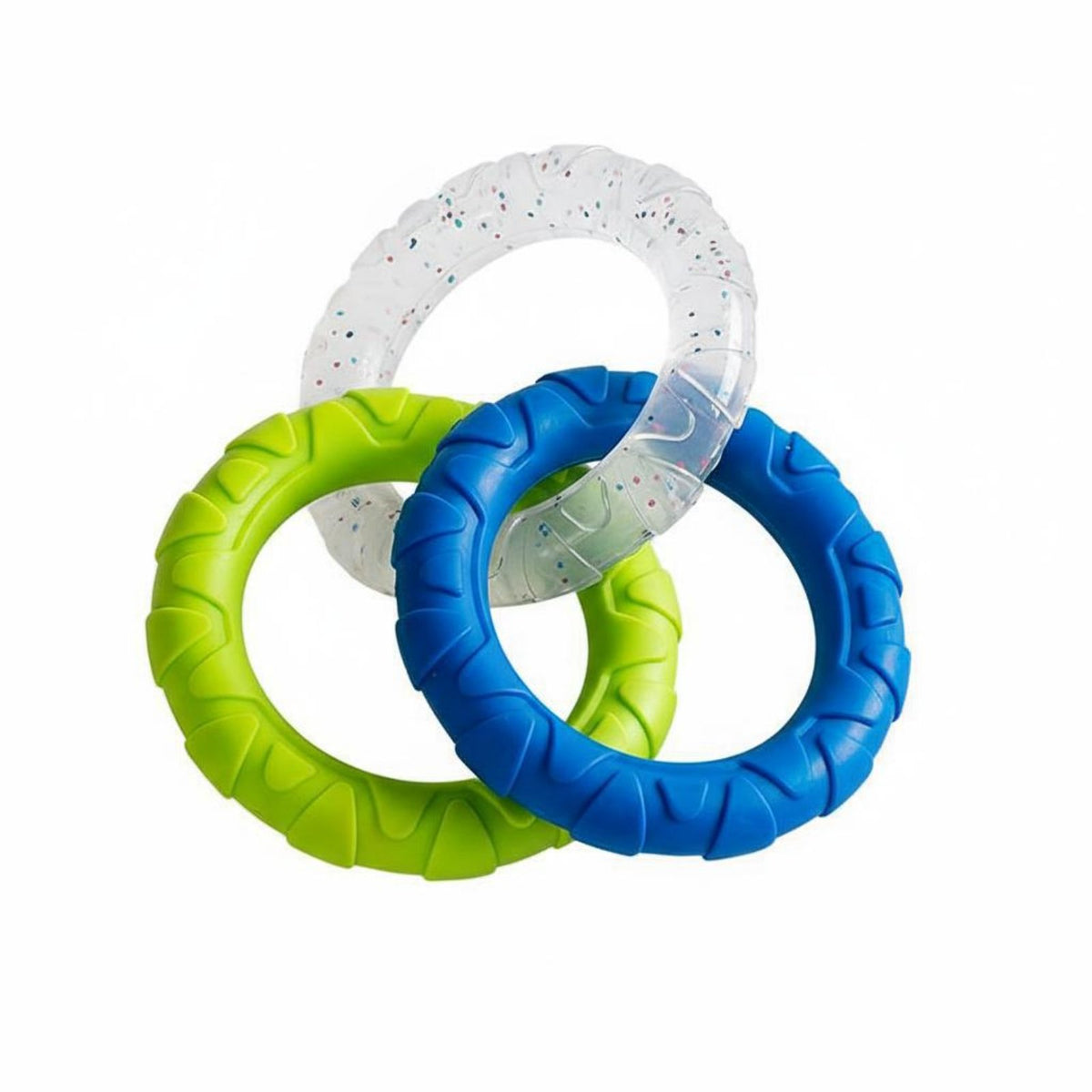 Chew-Resistant Dog Chew Loop Boredom Relief Long-Lasting Dog Loop Teeth Cleaning for Aggressive Chewers, Young Dogs, Training, Playtime