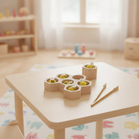 Bee Catching Game Educational Beehive Sorting Toy Educational for Homeschool