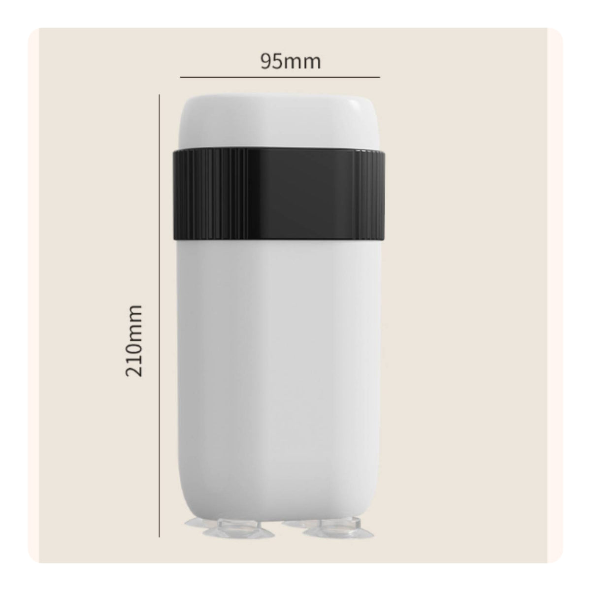 Instant Hot Water Dispenser Compact Portable Water Dispenser with Adapter Adjustable Food-Grade for Travelers, Hotels, Office