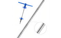 Aluminum Alloy Handle Bike Headset Bottom Bracket Installer Easy to Use Bottom Bracket Cup Press Tool Wear-Resistant Bike Bearing Press for Cyclists