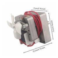 1.6 RPM Auger Motor Replacement Parts Assembly White Fan Replacement Gear Simple to Install to Install Appliance Part