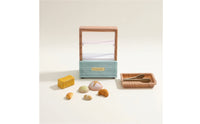 Dollhouse Bakery Display Realistic Miniature Display Case with Accessories Simple Miniature Bakery Case for Model Shop