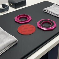 Slimline Octagonal Sanding Pad Textured Grip Sanding Pad Base Molded Plastic Shop Part Glossy Finish