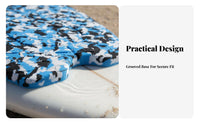 3 Pieces Wave Board Tail Pad Anti-Slip Foam Wave Board Tail Pad Foam Deck Grip Strong Rear Ing Aquatic Activities Equipment