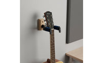 Secure Hold Self-Locking Guitar Hanger Stable Self-Locking Guitar Wall Mount Space Saving Instrument Wall Cradle Easy Installation for Practice Room, Studio, Stage