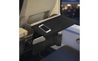 Multiple Pockets Airplane Seat Organizer Water Bottle Holder Seatback Organizer Bag Easy to Clean Seat Tray Cover Bag Lightweight