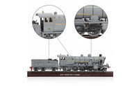 1/87 HO Scale Steam Train Model Detailed Toy Train for Desk