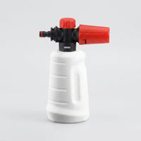 Spray Bottle for Car Cleaning and Detailing, Foam Sprayer for Car Washing with Foam Lance, 700ml Reinforced Nylon Dispenser Bottle, Green Nozzle