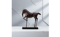Geometric Horse Statue Easy to Clean Faceted Horse Sculpture Gift Idea