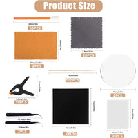 237-Piece Card Cleaning Kit for Trading Cards and Sports Card Flattening