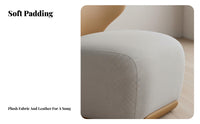 Nordic design Upholstered Armchair Modern Minimalist Lounge Chair Comfortable Backrest Home Seating Designer Look for Apartment Dwellers, Readers, Homeowners, Living Room, perusing alcove, Bedroom, Reception Area