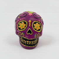 Cranium Ornament Day of the Dead Style Tabletop Cranium Decor Decorative for Collectors, Desk, Mantel