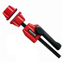 Rubberized Grip 20 Mm Bench Clamp Knurled Knobs Wooden Workbench Clamp Hand Lever Table Vise Metal Bar for Woodworking