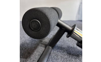 Shin Bar with Foam Rollers Compact Shin Bar Tibia Dorsi Calf Machine Long-Lasting Calf Raise Machine Strong for Athletes