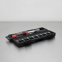 11 Pieces Portable Case Ratchet Tension Wrench High Accuracy Hand Tool Two-Way Range Scale for Garage