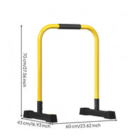 3.2 Cm Tube Freestanding Pull-up Bar Rectangular Base Unattached Standing Pull up Bar