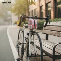 Top Tube Bag Lightweight Triangle Bike Bag Bike Front Tube Pack Long-Lasting Two-Wheeler Triangle Pouch Slim for Cyclists