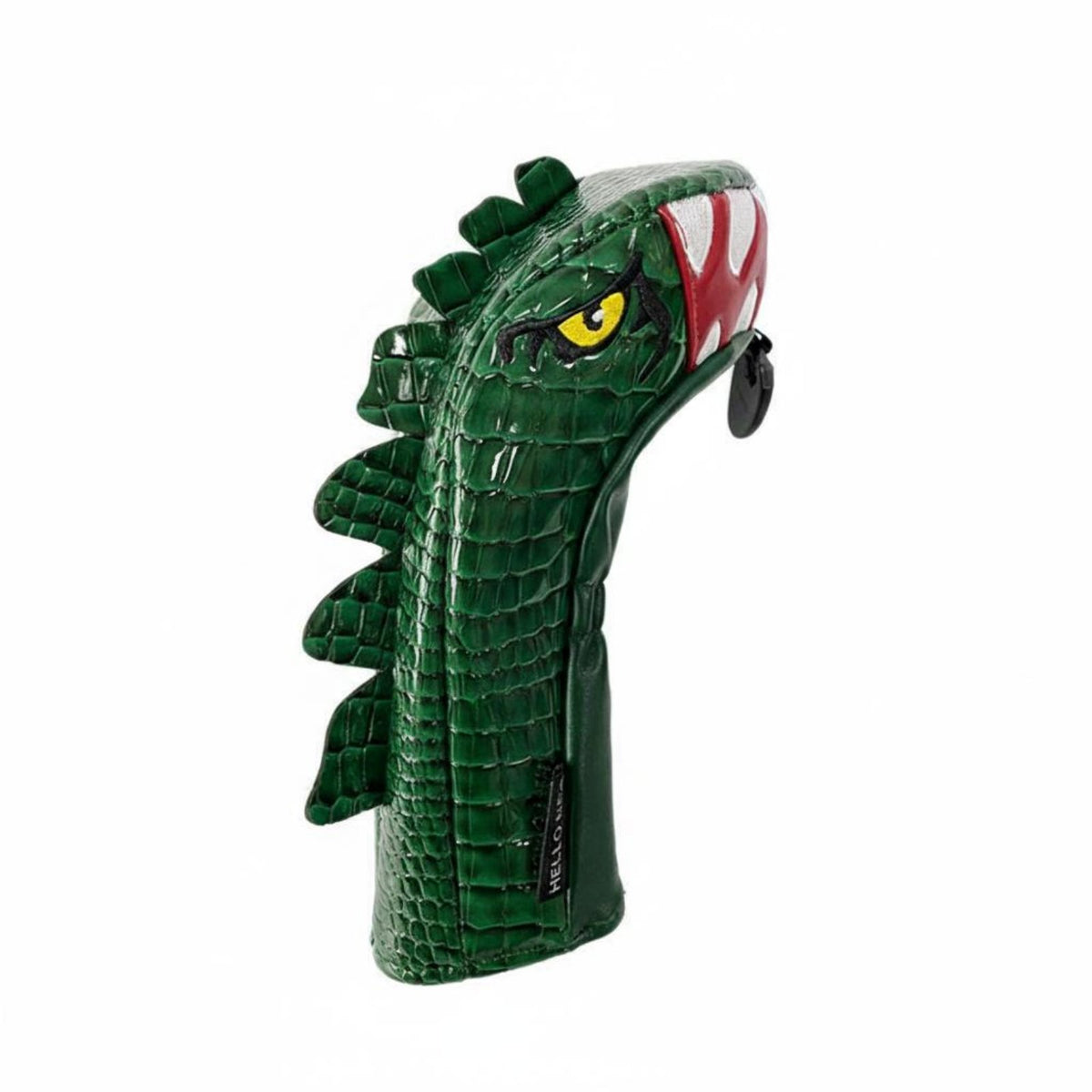 4 Pieces PU Leather Dinosaur Golf Club Cover Fun Design Dinosaur Golf Headcover Long-Lasting Protection for Golfers, Adults, Golfing