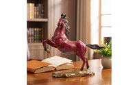 Elegant Horse Figurine with Base